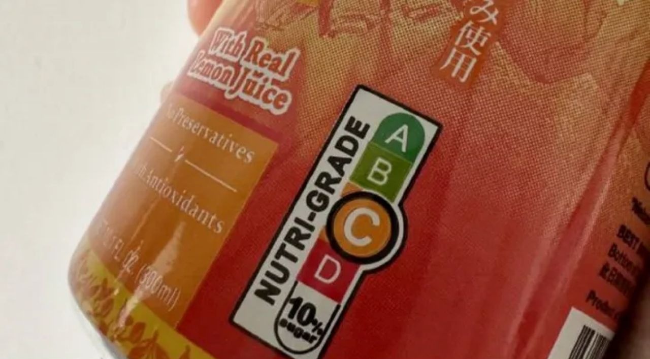 label nutri-grade