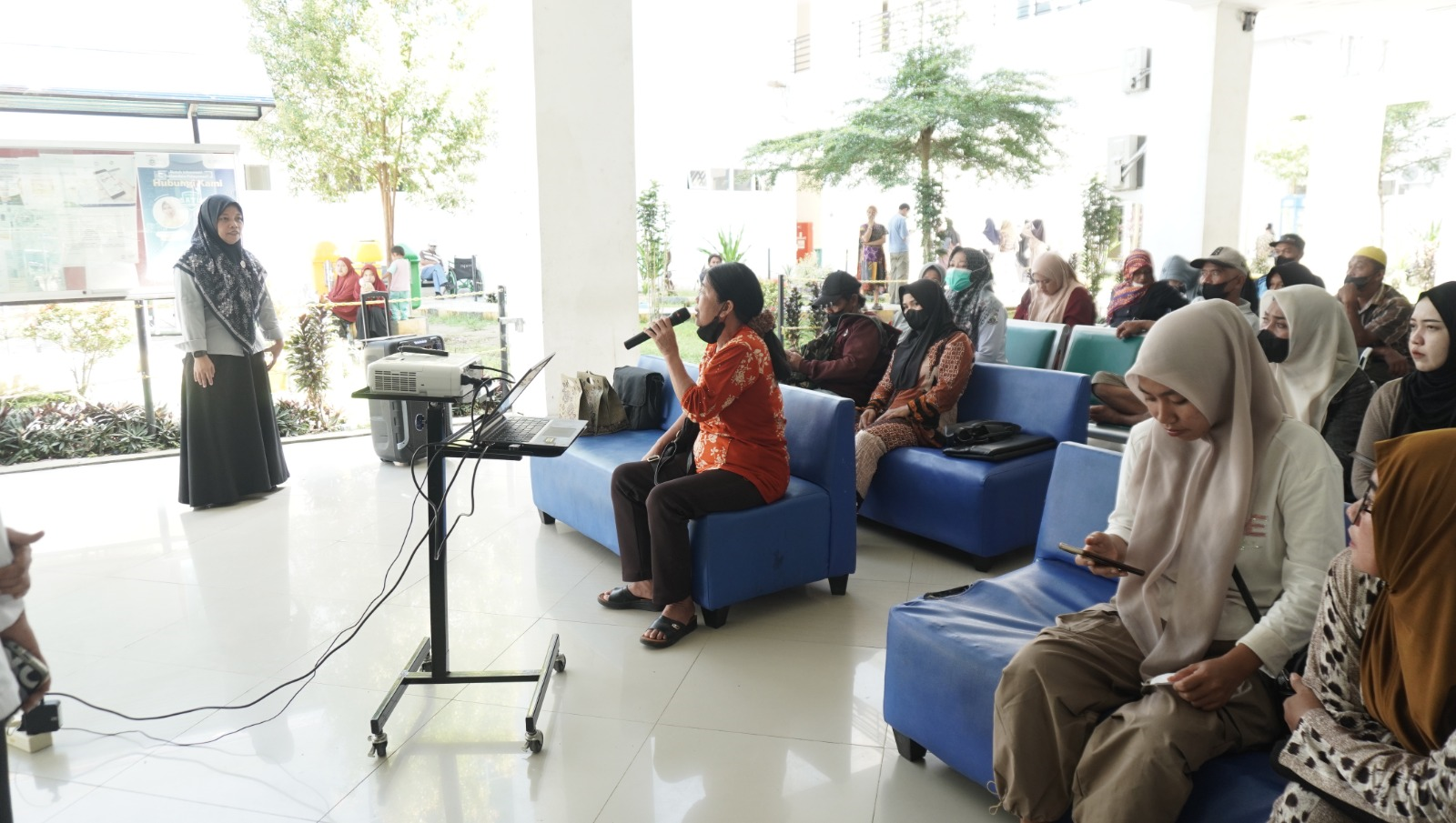foto edukasi penanganan stroke di hari stroke sedunia