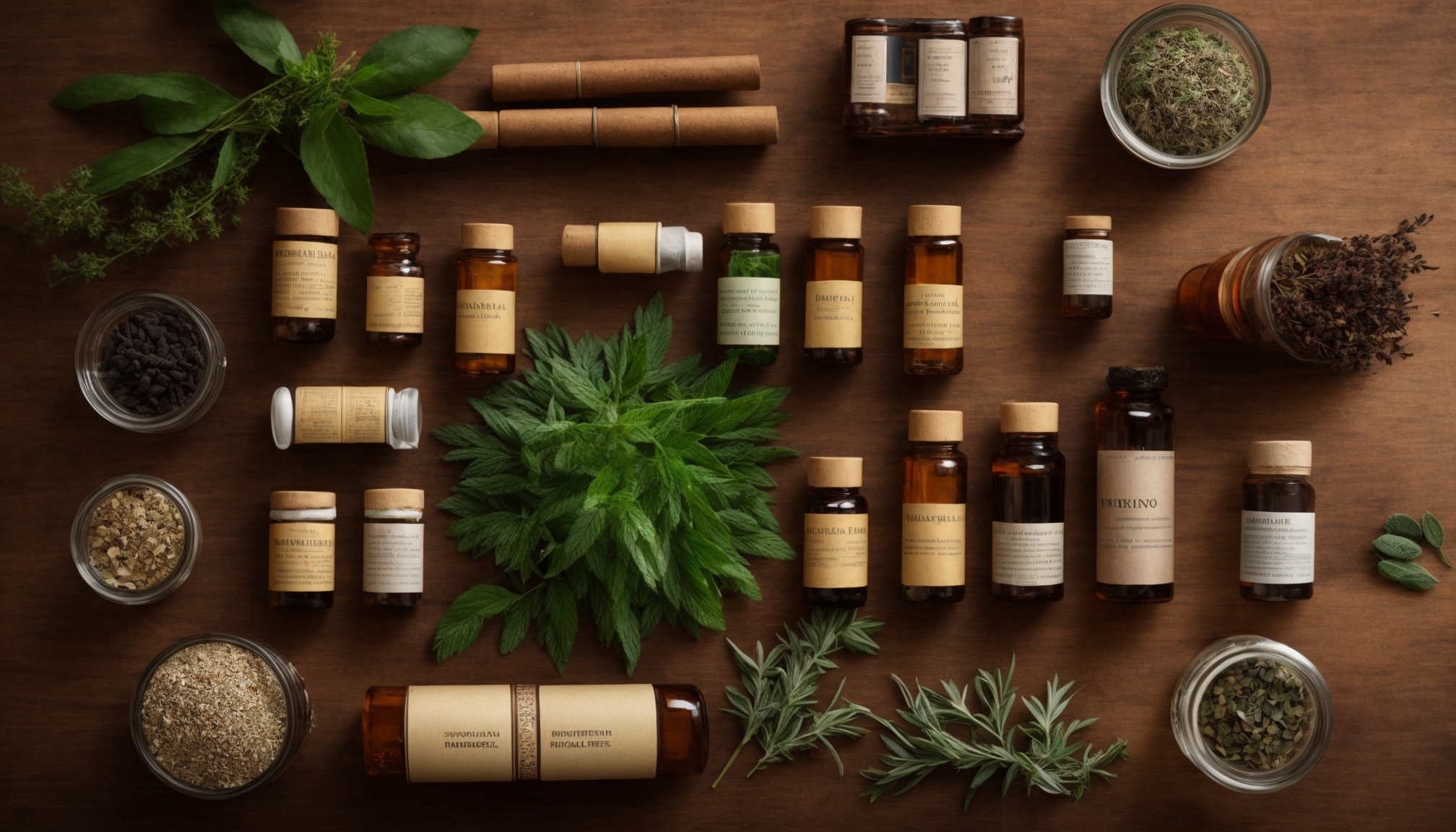 Perpaduan obat-obatan medis dan herbal untuk kesehatan modern